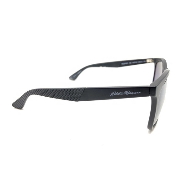 Eddie Bauer EB 39406C Black Sunglasses Gray Lens 54-18 144 Designer Polarized - Picture 4 of 12